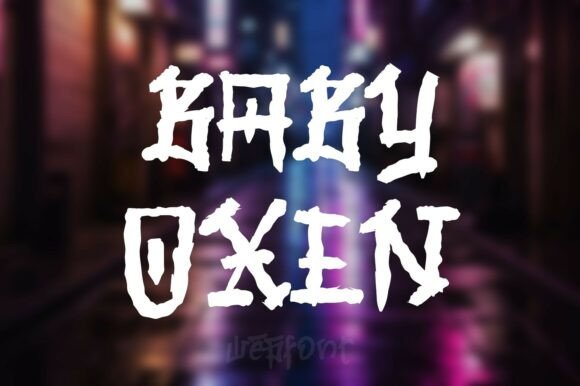 Baby Oxen: Where Graffiti Grit Meets Calligraphic Flow