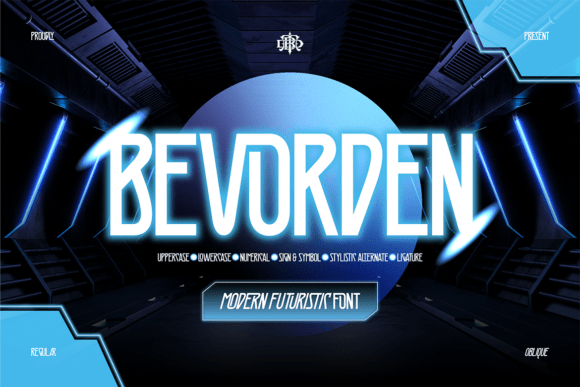 Bevorden: The Futuristic Font for Visionary Designers