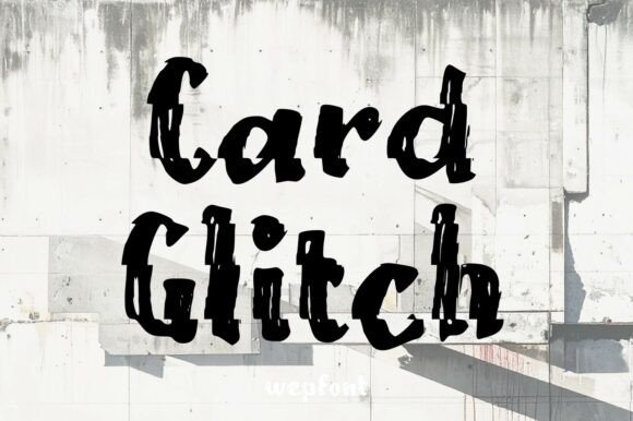 Card Glitch: Channeling Urban Energy into Your Brand