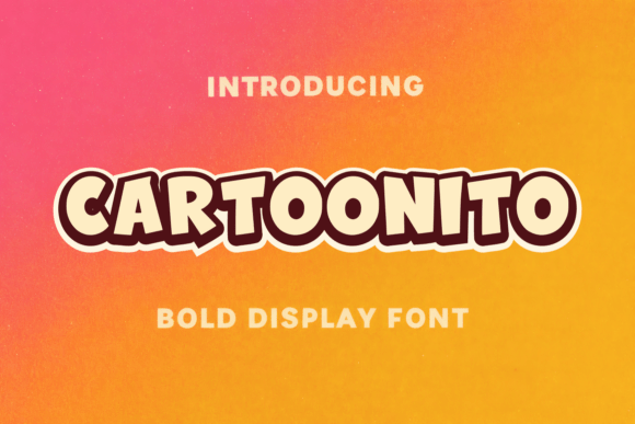 Cartoonito: A Typeface That Radiates Playful Energy