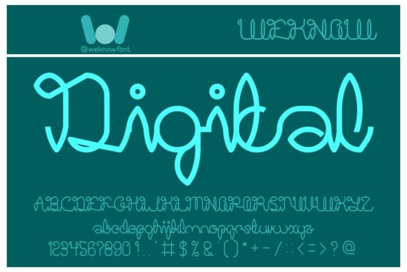 Digital Handmade: The Display Font That Feels Like It Was Drawn by Hand