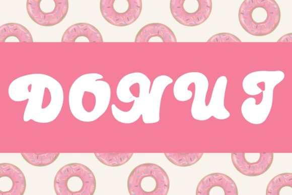 Donut: A Typeface That Brings Joy to Any Design
