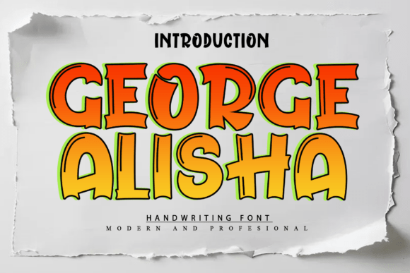 George Alisha: A Font That Brings Joy to Every Design