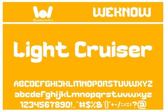 Light Cruiser: A Whimsical Font with Serious Design Power