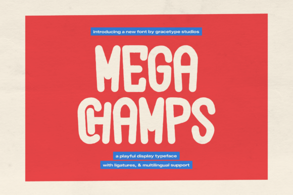 Mega Champs: The Typeface That Brings Energy to Every Design