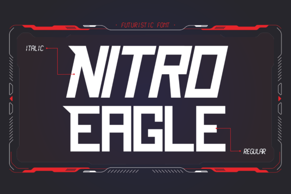 Nitro Eagle: The Display Font for a Digital-First Brand Identity