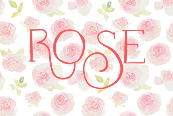 Rose: A Font That Brings a Smile to Your Designs