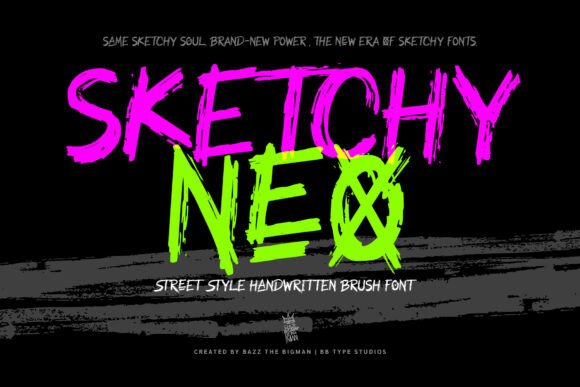 Sketchy Neo: A Font That Captures Urban Edge