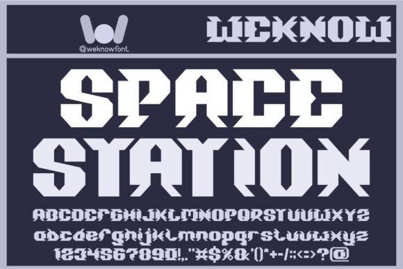 Space Station: A Typeface Forged in the Future