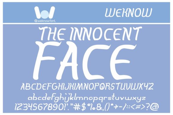 The Innocent Face: A Display Font for Bold, Modern Brands