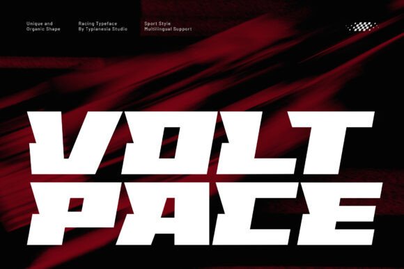 Voltpace: A Typeface That Moves as Fast as Your Ideas